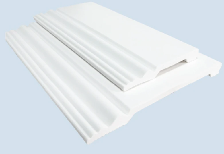 Classic Dawb PS Decorative Pem Teb Trim Board