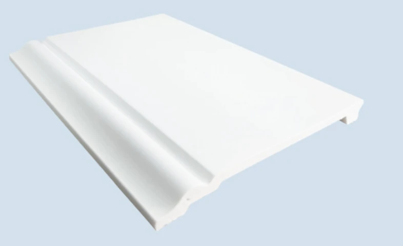 Durable Solid PS Commercial Skirting Board