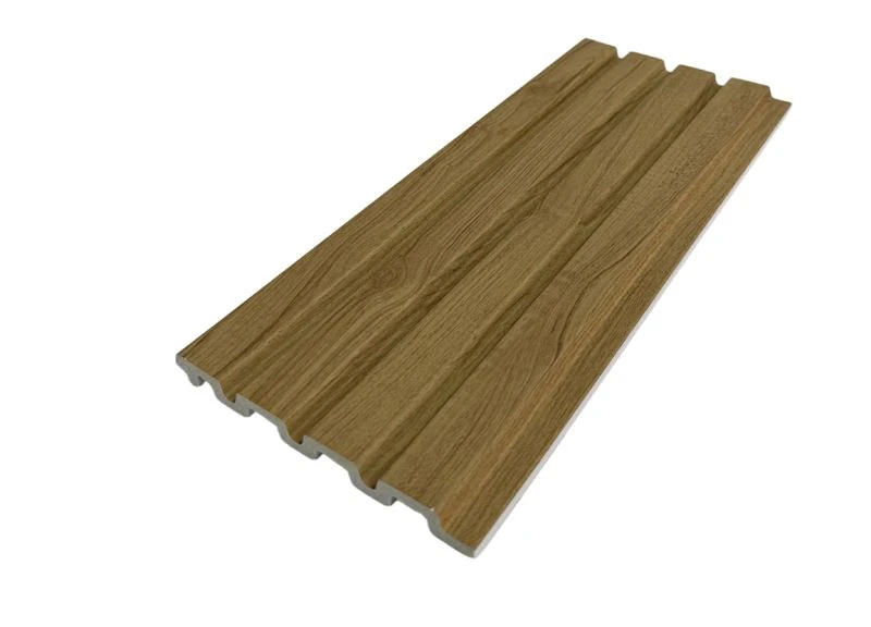 Ntuj Ntoo Ntoo PS Phab Ntsa Vaj Huam Sib Luag 3D Fluted Hniav Phab Ntsa Cladding Rau Niaj Hnub Tsim Sab Hauv