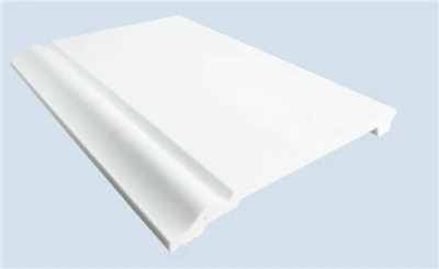 Durable Solid PS Commercial Skirting Board