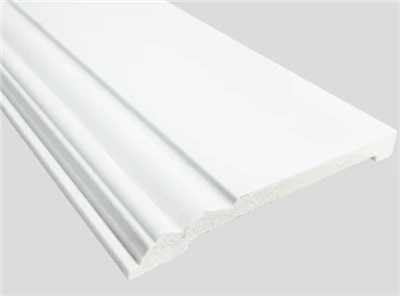 Niaj hnub nimno Dawb PS Skirting Board Rau Sab Hauv Kho Kom Zoo Nkauj