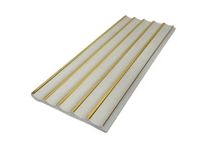 Niaj hnub nimno Fluted PS Phab Ntsa Vaj Huam Sib Luag Nrog Elegant tiav