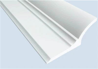 Moisture Resistant PS Baseboard Rau chav dej